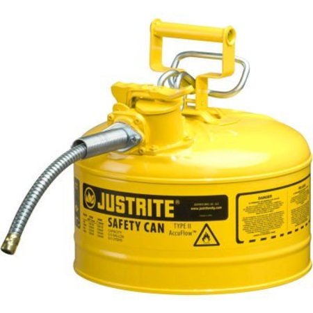 JUSTRITE 2 1/2 gal Yellow Steel 7225220